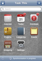 Thask This : un gestionnaire de tâches gratuit pour l'iPhone Thask This : un gestionnaire de tâches gratuit pour l'iPhone